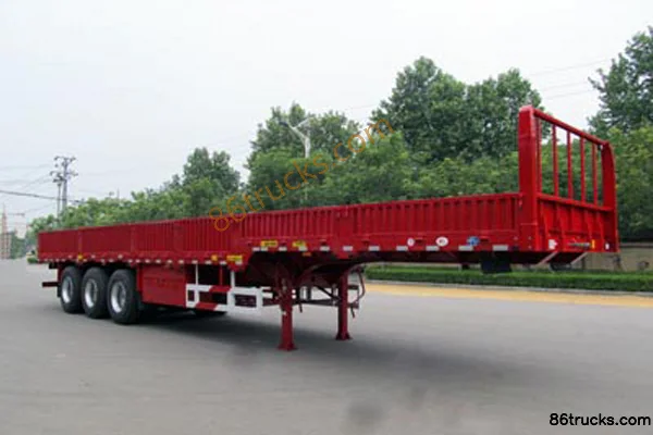 CIMC Huajun CIMC Huajun 12-meter series flatbed semi-trailer