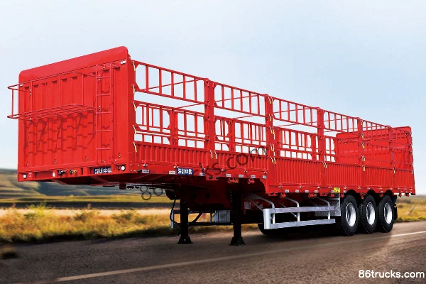 Shenyangfan 13m Lightweight Curtain Side Semi-Trailer Exterior