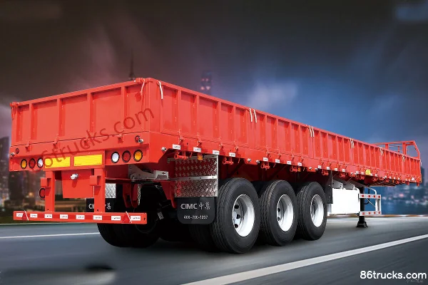深扬帆 Shenyangfan 13m Series flatbed semi-trailer
