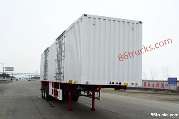 CIMC Huajun 14.6m van semi-trailer Exterior