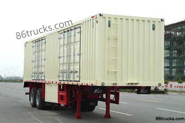 CIMC Huajun 10.16m Van Semi-trailer (25t rated load) Exterior