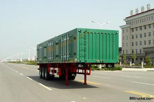 CIMC Huajun 10.16m Van Semi-trailer (31t rated load) Exterior