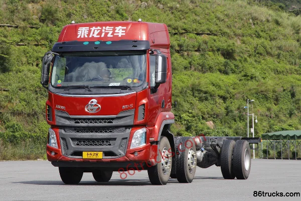 Dongfeng Liuqi Chenglong H5 Heavy Truck 270 hp 6X2(8 wheels) 9.7m Flatbed Cargo Truck (China VI) Exterior (3) | 86Trucks