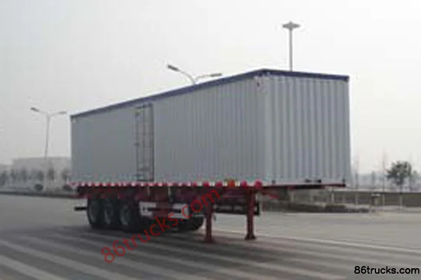 CIMC Huajun 13m Bulk Grain Van Semi-Trailer (Rated Load 30 tons) Exterior