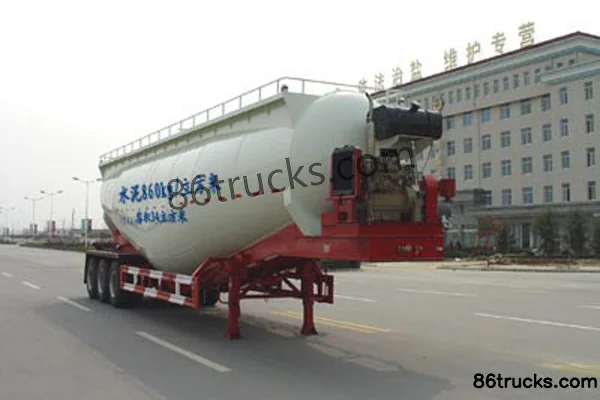 CIMC Huajun CIMC Huajun 34m³ Series powder tank semi-trailer
