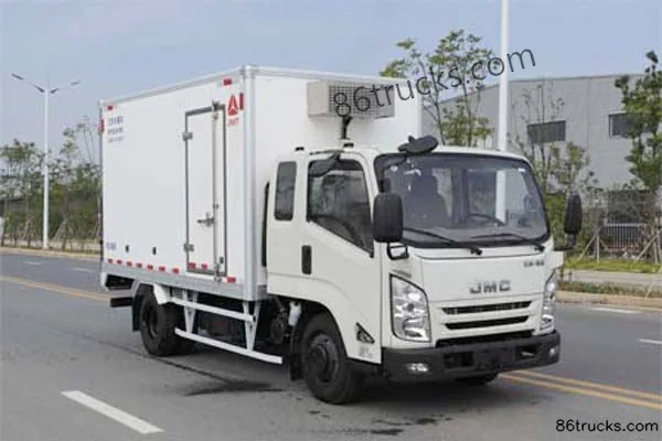 JMC Kaiyun version améliorée cabine large 116 ch 4X2(6 roues) 3,625 m camion frigorifique à cabine avancée Extérieur