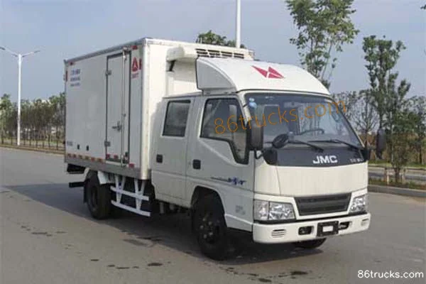 JMC Shunda Narrow Body 116 hp 4X2(6 wheels) 3.19m Refrigerated Truck Exterior