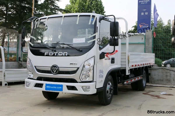 Foton Aoling Suyun 131 hp 4X2(6 wheels) 3.83m Single Row Flatbed Light Truck (WLY) Exterior (3) | 86Trucks
