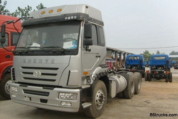 Jinggong Yuanzheng Heavy Truck 375 hp 6X4(10 wheels) Tractor Truck Exterior (2) | 86Trucks