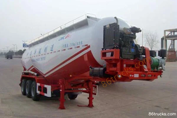 CIMC Huajun CIMC Huajun 44-cubic-meter series powder tank semi-trailer