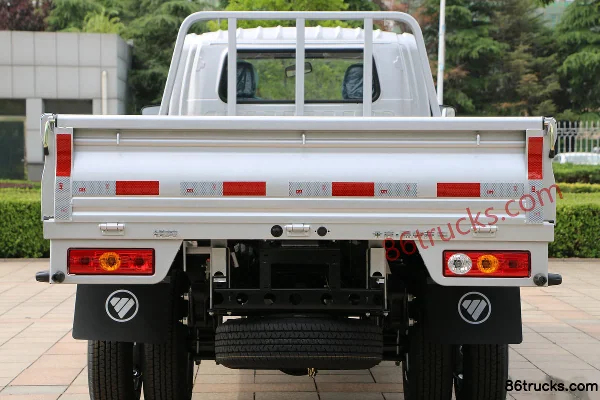 Foton Xiangling M2 Luxury 1.6L 122 hp 4X2(6 wheels) gasoline 4m single-row flatbed micro truck Body (1) | 86Trucks