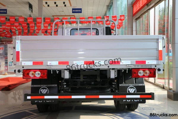 Foton Aoling Superspeed 131hp 4X2(6 wheels) 4.17m Single Row Flatbed Light Truck Body (1) | 86Trucks