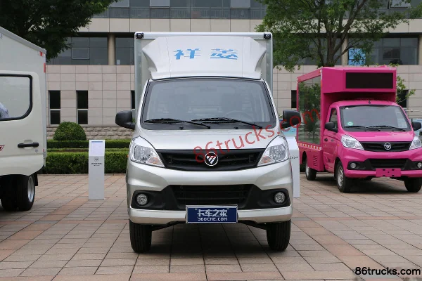 Foton Xiangling V 1,5 L 115 ch 4X2(6 roues) essence camion léger fourgon 3,05 m cabine simple (China VI) Extérieur (2) | 86Trucks
