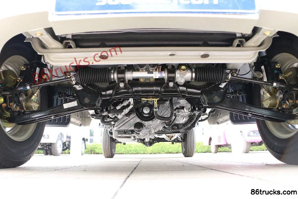 Foton Xiangling V 1,5 L 115 ch 4X2(6 roues) essence camion léger fourgon 3,05 m cabine simple (China VI) Châssis (1) | 86Trucks