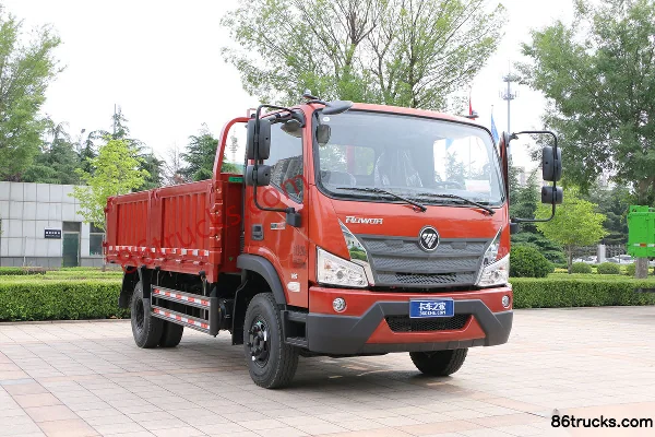Foton Ruowo ES3 160hp 4X2(6 wheels) 4.15m Dump Truck Exterior