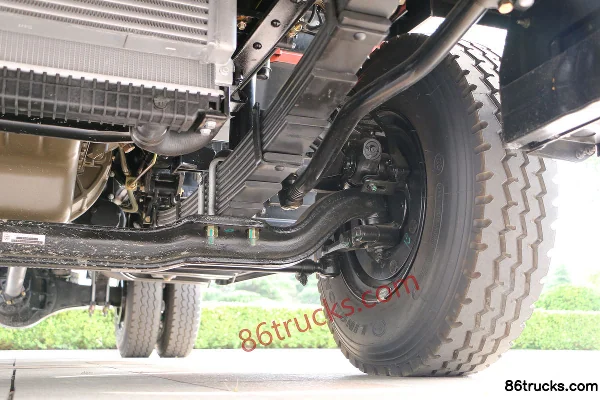 Foton Ruowo ES3 160hp 4X2(6 wheels) 4.15m Dump Truck Chassis (3) | 86Trucks