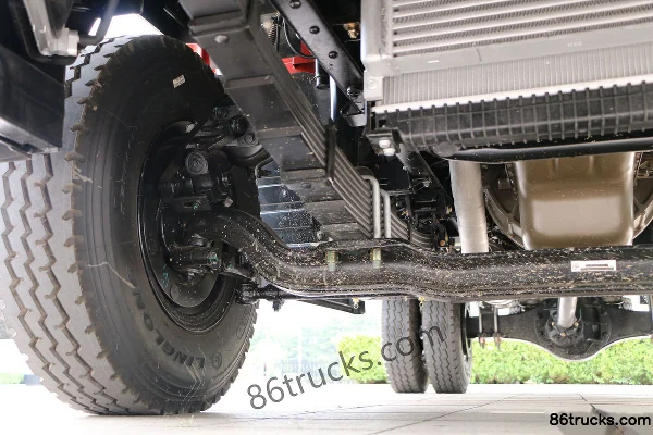 Foton Ruowo ES3 160hp 4X2(6 wheels) 4.15m Dump Truck Chassis (2) | 86Trucks
