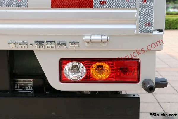 Foton Xiangling M2 Logistics Star 1.5L 112hp 4X2(6 wheels) Gasoline/CNG 3.1m double-row flatbed mini truck Body (3) | 86Trucks
