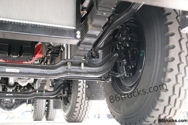 Foton ES5 210ch 6X2(8 roues) 5.2m camion benne Châssis (3) | 86Trucks