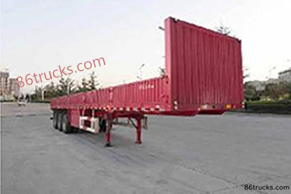 Dayun 11m flatbed semi-trailer Exterior