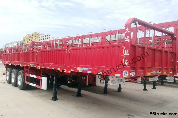 Dayun Dayun 12.5m series flatbed semi-trailer