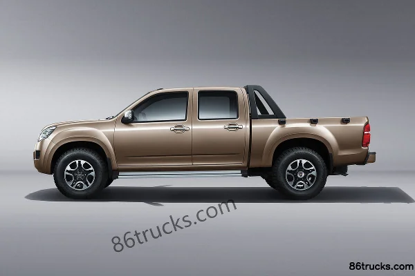 Jinbei Dashen K5 2019 Elite 2.5T Diesel 140 hp 4WD Double Cab Pickup Exterior (3) | 86Trucks