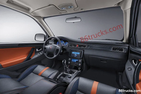 Jinbei Dashen K5 2019 Elite 2.5T Diesel 140 hp 4WD Double Cab Pickup (1) | 86Trucks