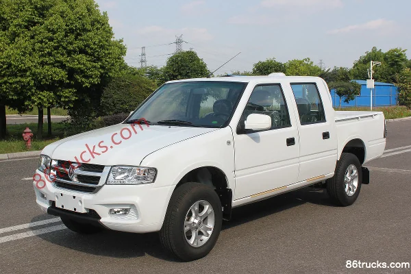 Jinbei Jindian 2019 2.2L essence 112 ch 2 roues motrices double cabine pick-up allongé (Beijing V) (5) | 86Trucks