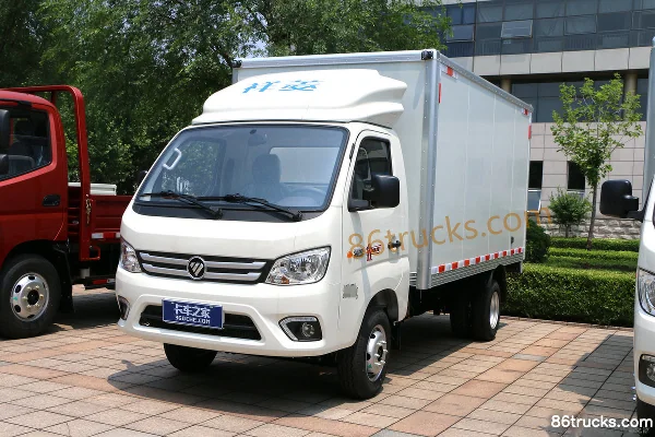 Foton Xiangling M2 1.5L 112hp 4X2(6 wheels) Gasoline/CNG 3.3m single-row van mini truck Exterior (3) | 86Trucks