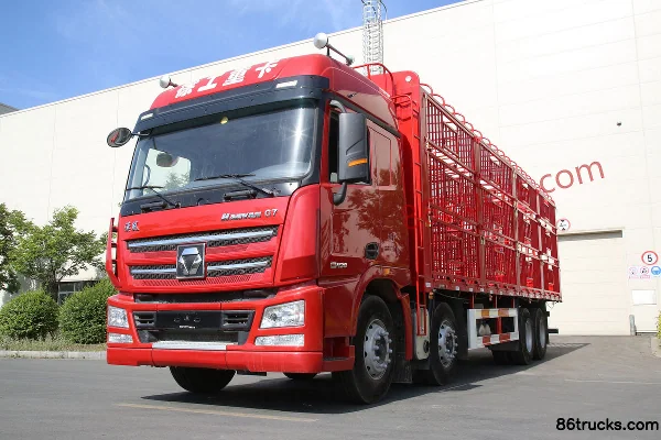 XCMG Hanfeng G7 400 ch 8X4(12 roues) 9,5 m camion porteur pour bétail Extérieur (3) | 86Trucks