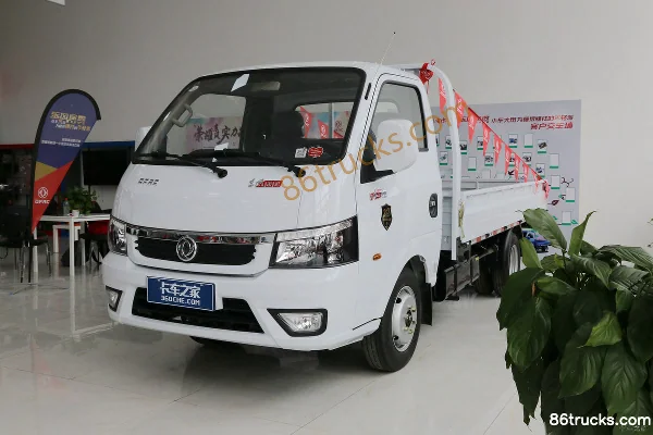 Dongfeng T5 1,5 L 113 ch 4X2(6 roues) 3,7 m camion plateau simple cabine (China VI) Extérieur (3) | 86Trucks