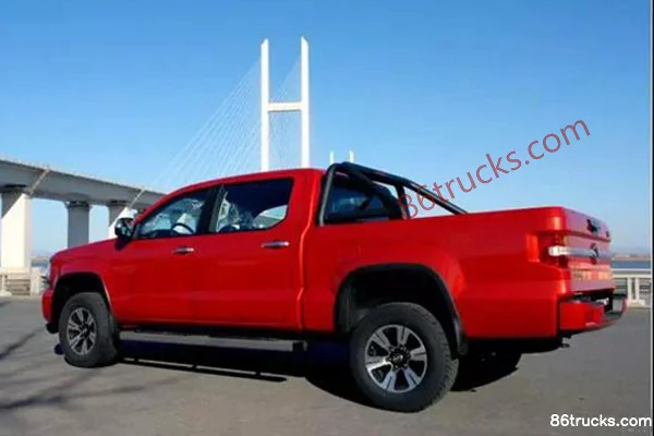 Huanghai N7 2019 Sport Edition 2.5T Diesel 129 hp 4x2(6 wheels) Manual Double Row Pickup Exterior (2) | 86Trucks