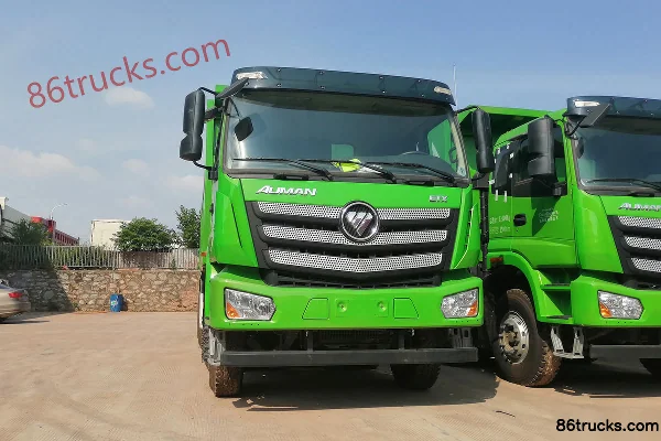Foton Auman New ETX Basic 350hp 8X4(12 wheels) 7m Dump Truck (China VI)(Ratio 5.286) Exterior (2) | 86Trucks