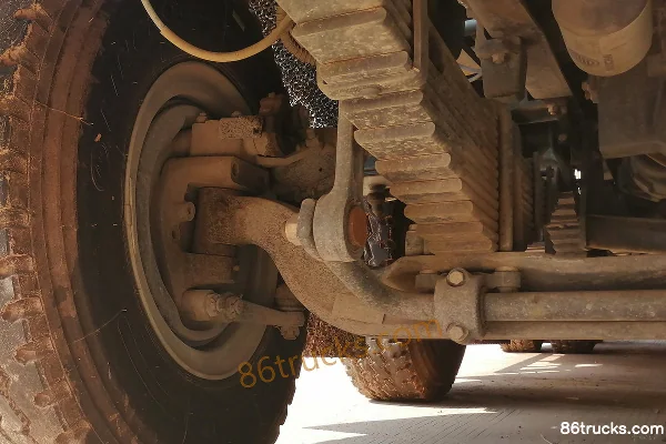 Foton Auman New ETX Basic 350hp 8X4(12 wheels) 7m Dump Truck (China VI)(Ratio 5.286) Chassis (2) | 86Trucks