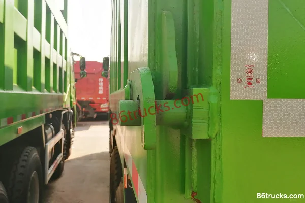 Foton Auman New ETX Basic 350hp 8X4(12 wheels) 7m Dump Truck (China VI)(Ratio 5.286) Body (3) | 86Trucks