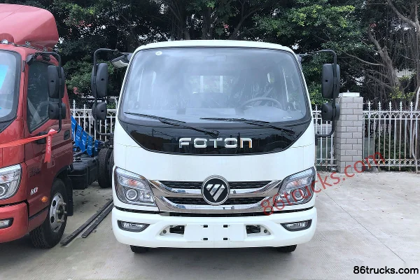 Foton Times M2 110 hp 4X2(6 wheels) 3.22m double-row flatbed light truck Exterior (2) | 86Trucks