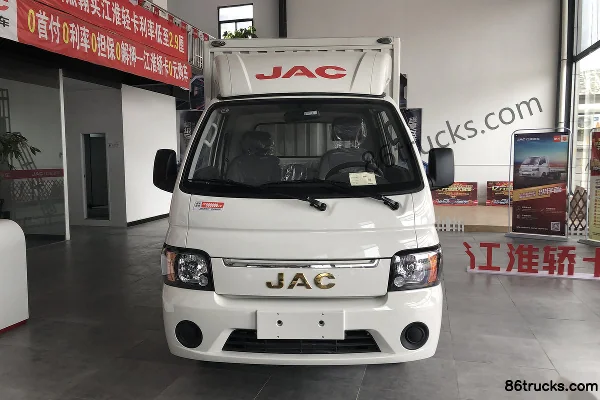 JAC Kangling X5 Confort 87 ch 4X2(6 roues) essence 1,3 L 87 ch 3,1 m micro camion fourgon cabine simple Extérieur (2) | 86Trucks