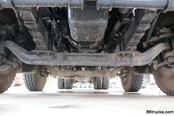SAIC Hongyan Genlyon C100 Heavy Truck 350 hp 8X4(12 wheels) 8.6m Dump Truck Chassis (2) | 86Trucks