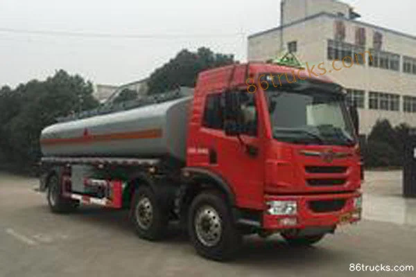 FAW Jiefang Qingdao Long V 220 hp 6X2(8 wheels) fuel tanker truck (Xiyu brand) (Fast Gear) Exterior