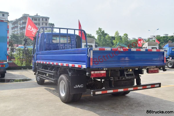 JAC Kangling H6 156 ch 4X2(6 roues) camion léger à ridelles à cabine simple 4,18 m Extérieur (3) | 86Trucks
