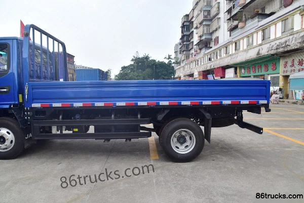 JAC Kangling H6 156 ch 4X2(6 roues) camion léger à ridelles à cabine simple 4,18 m Carrosserie (3) | 86Trucks