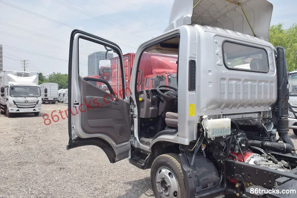 Foton Aumark S1 Series Smart Edition 131 hp 4X2(6 wheels) 4.17m Single Row Flatbed Light Truck (WLY 5-Speed) Cab (1) | 86Trucks
