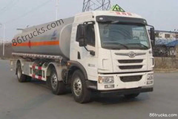 FAW Jiefang Qingdao Long V 220 hp 6X2(8 wheels) Oil Tanker (Luping Machine Brand) Exterior