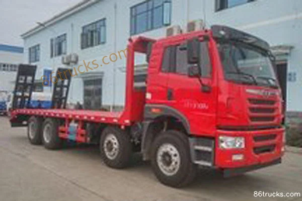 FAW Jiefang Qingdao HanV 310 ch 8X4(12 roues) camion plateau (marque Chenglivei) Extérieur