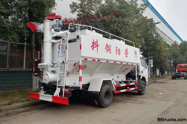 Dongfeng Duolika D7 156 ch 4X2(6 roues) camion de transport d'aliments en vrac (marque Chengliwei) Extérieur (2) | 86Trucks