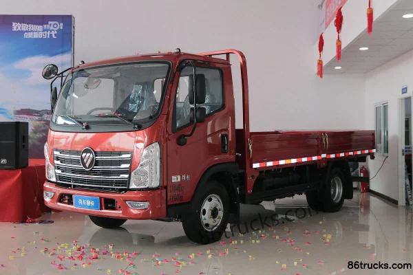 Foton Shidai Linghang 6 143 ch 4X2(6 roues) 4,2 m cabine simple camion porteur à ridelles Extérieur (2) | 86Trucks