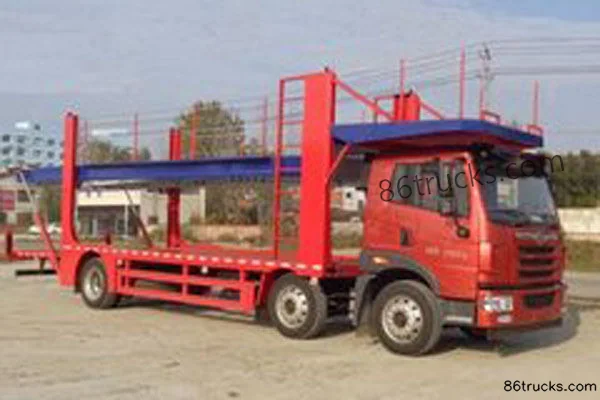 FAW Jiefang Qingdao HanV 320 hp 6X2(8 wheels) Center Axle Vehicle Transporter (Chengliwei Brand) Exterior
