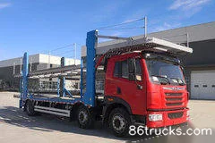 FAW Jiefang Qingdao Han V 320 hp 6X2(8 wheels) Center-axle Car Carrier (Fenghuang Brand) Exterior