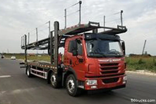 FAW Jiefang Qingdao Han V 320 hp 6X2(8 wheels) Center-axle Vehicle Transport Truck (Hengxin Zhiyuan Brand) Exterior