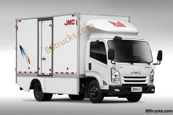JMC Kairui EV 4.5T 4.15m Single Row Pure Electric Van Light Truck 73kWh 4X2(6 wheels) Exterior